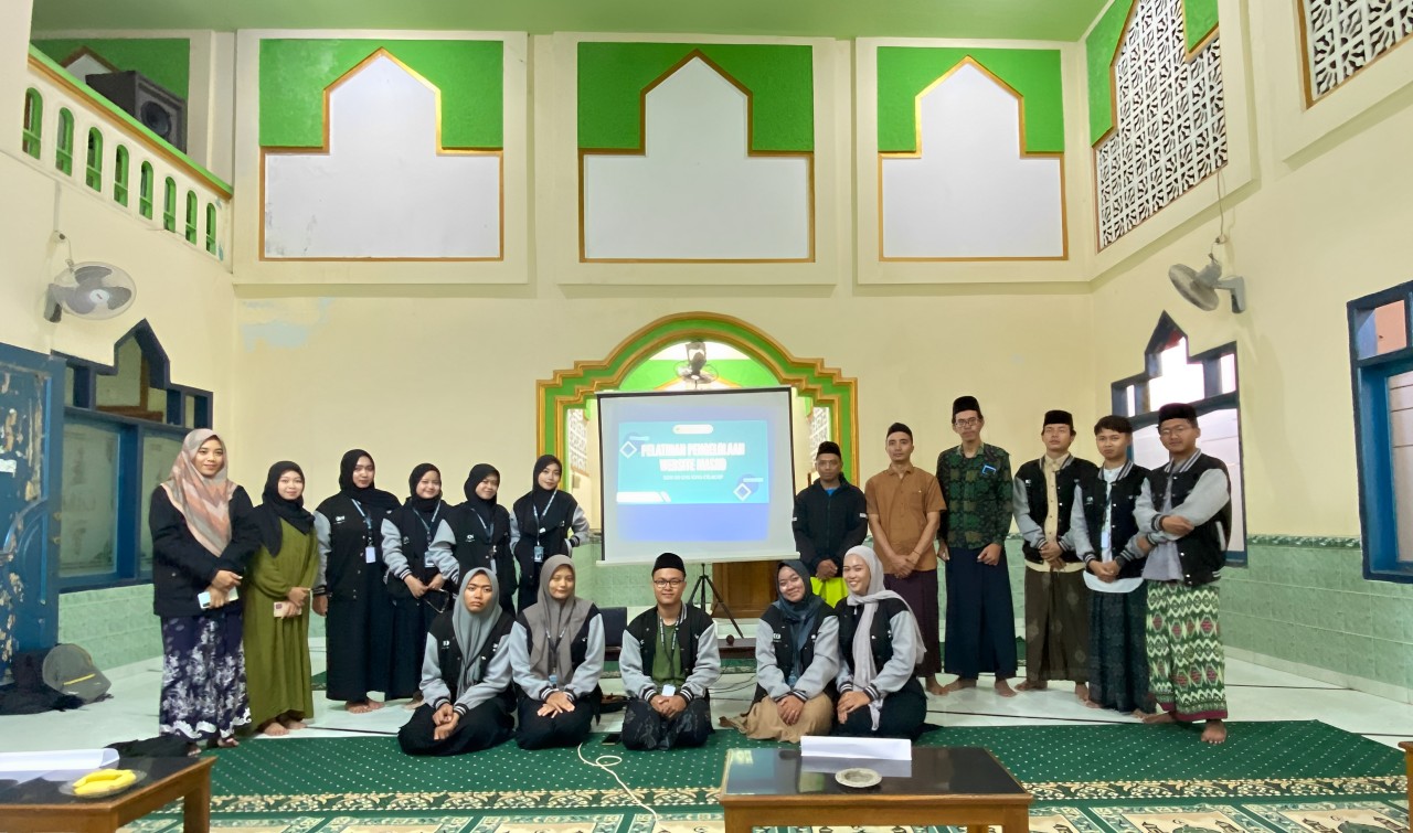 PELATIHAN PENGELOLAAN WEBSITE MASJID: Langkah Nyata Menuju Digitalisasi Rumah Ibadah